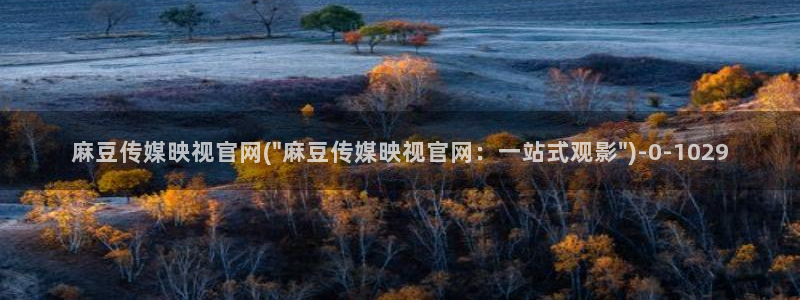 麻豆幕后花絮